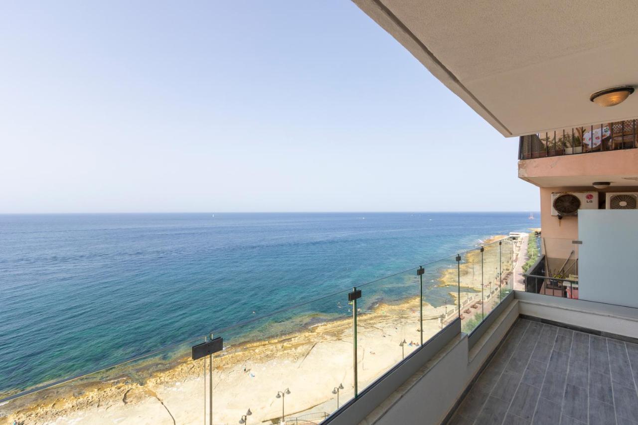 Seafront Sliema Apartment With Balcony & Sea Views By Jl מראה חיצוני תמונה