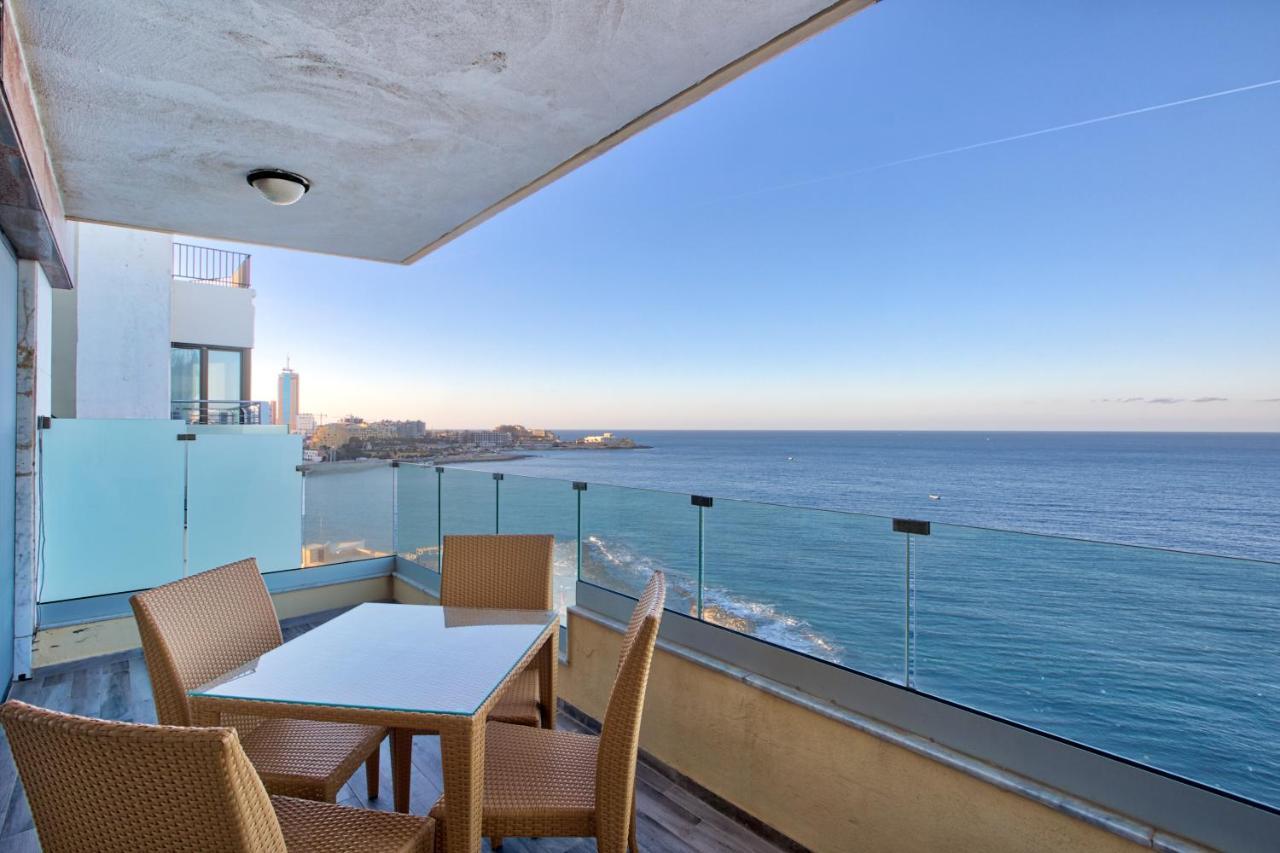 Seafront Sliema Apartment With Balcony & Sea Views By Jl מראה חיצוני תמונה