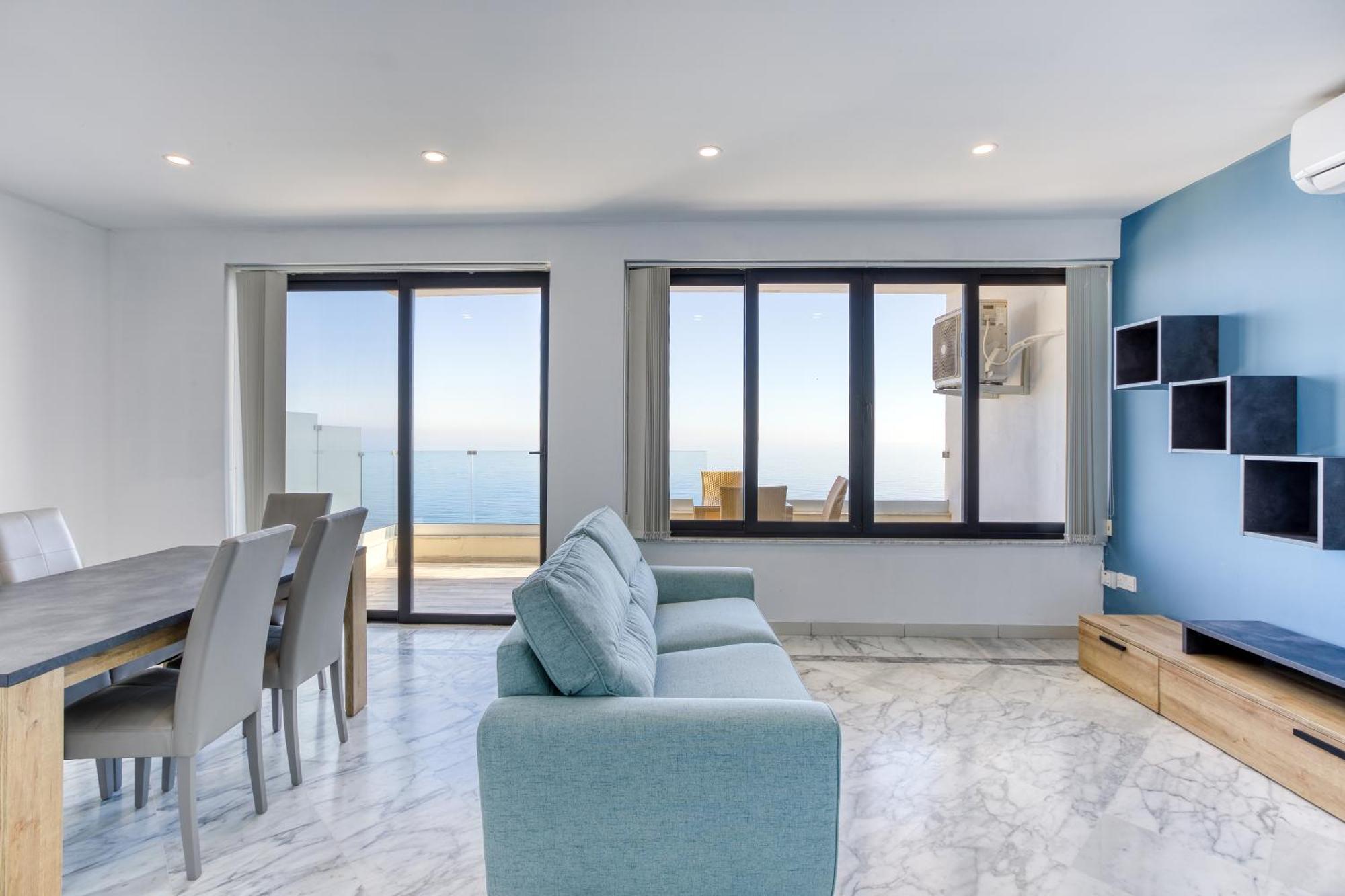 Seafront Sliema Apartment With Balcony & Sea Views By Jl מראה חיצוני תמונה