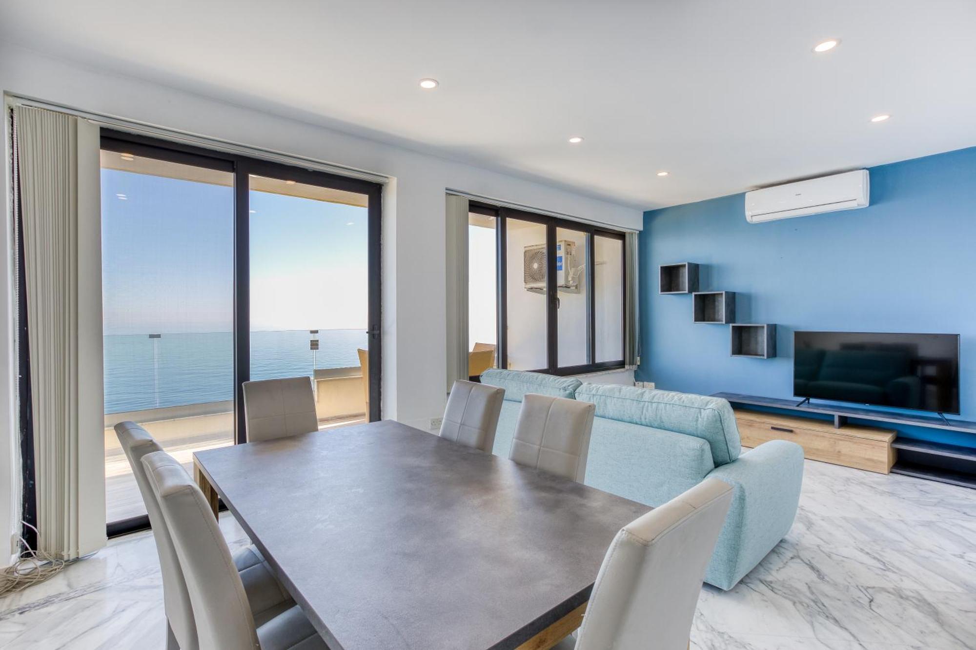 Seafront Sliema Apartment With Balcony & Sea Views By Jl מראה חיצוני תמונה