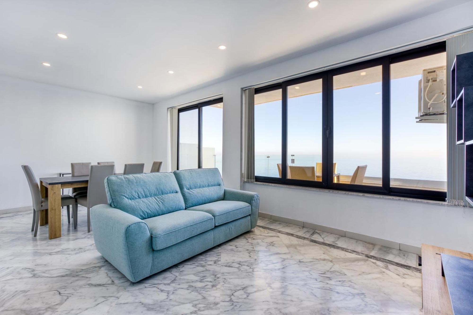 Seafront Sliema Apartment With Balcony & Sea Views By Jl מראה חיצוני תמונה